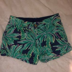Lilly Pulitzer Tiger Palm Callahan shorts